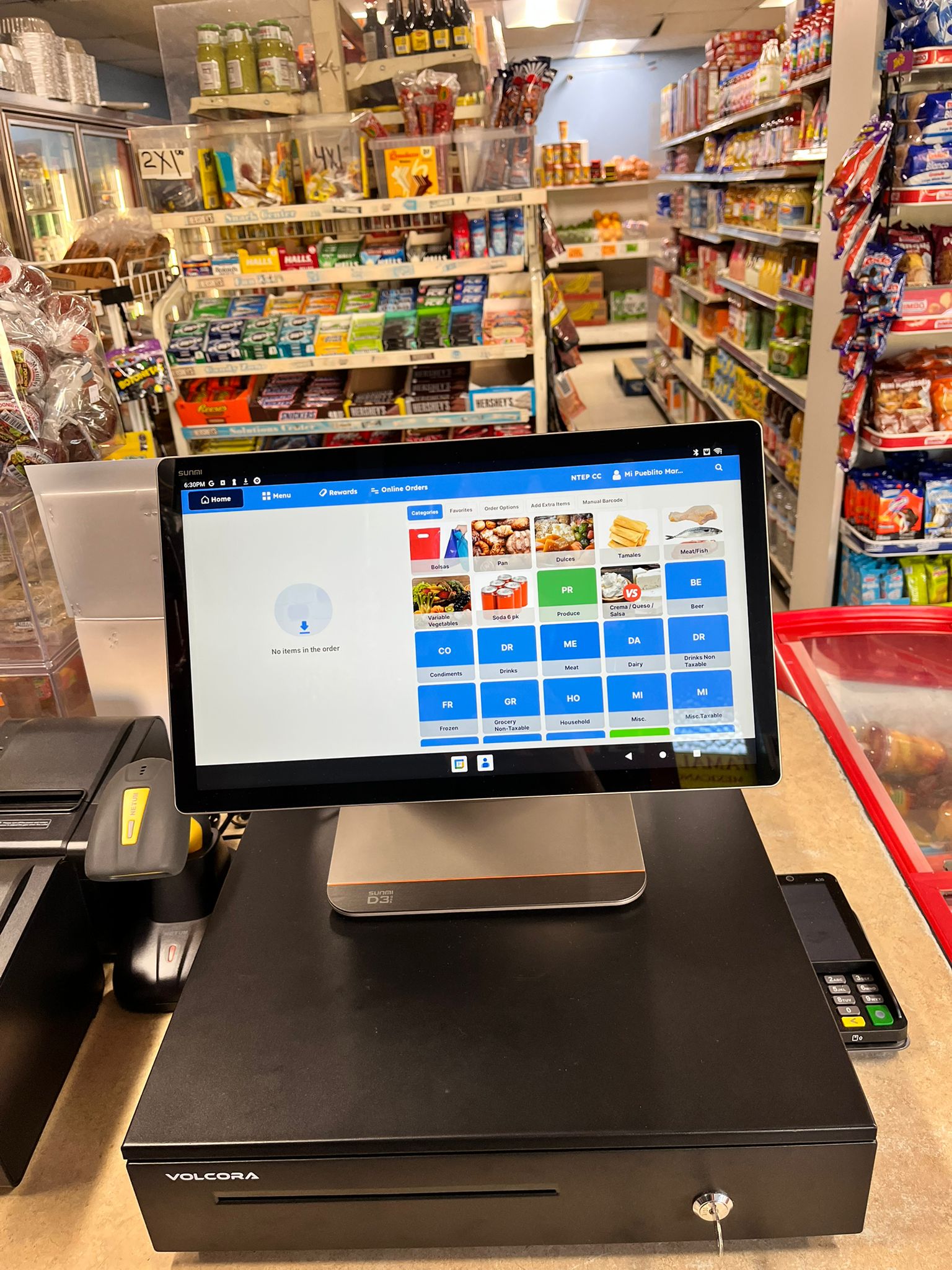 Sistema POS Cliente Mi pueblito market