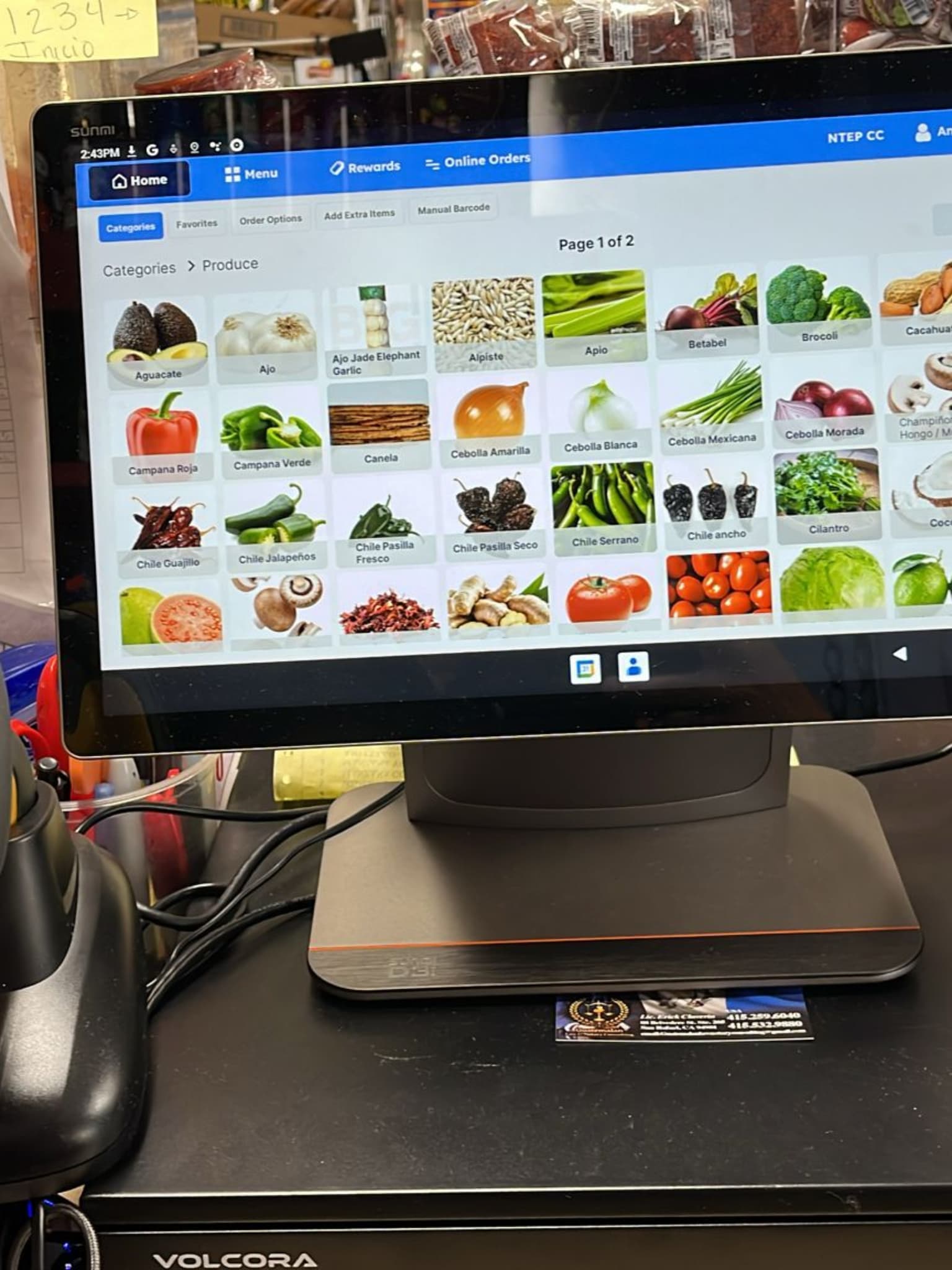 Sistema POS Cliente Mi pueblito market